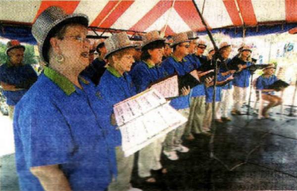 Choir at 2009 Paseo Festival